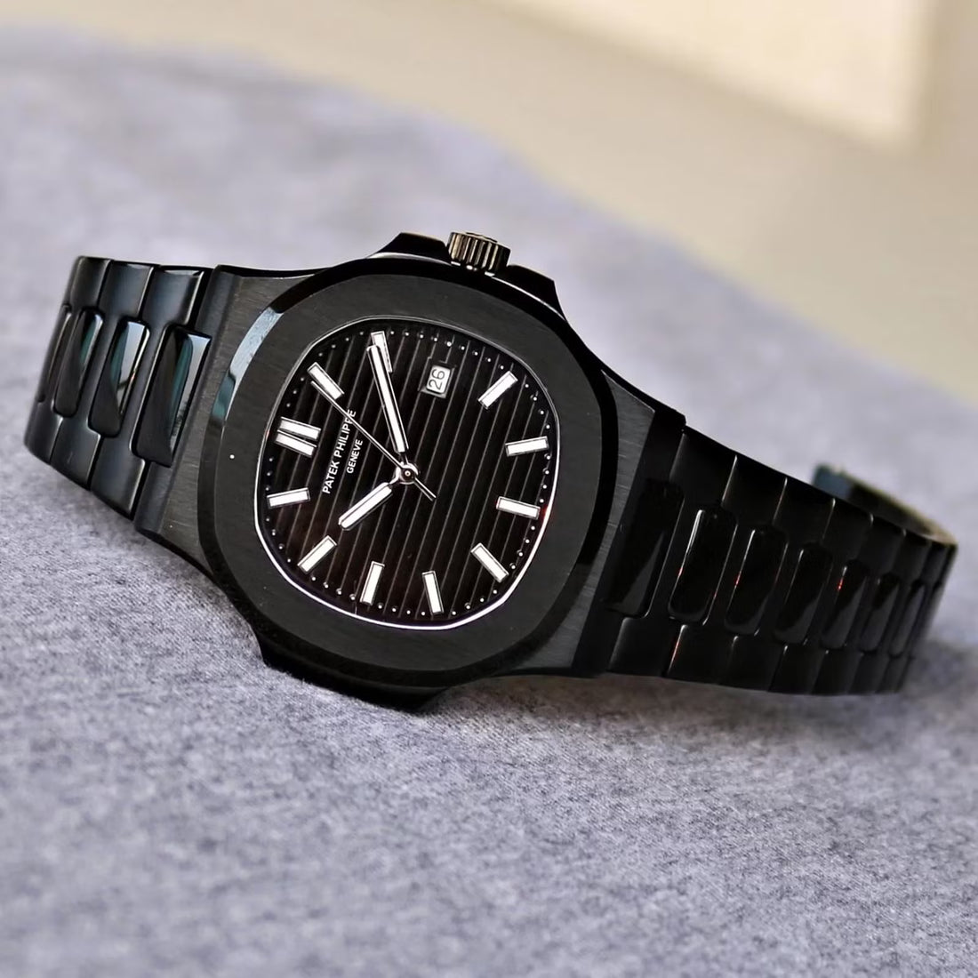 Patek Philippe Black Nautilus Watch